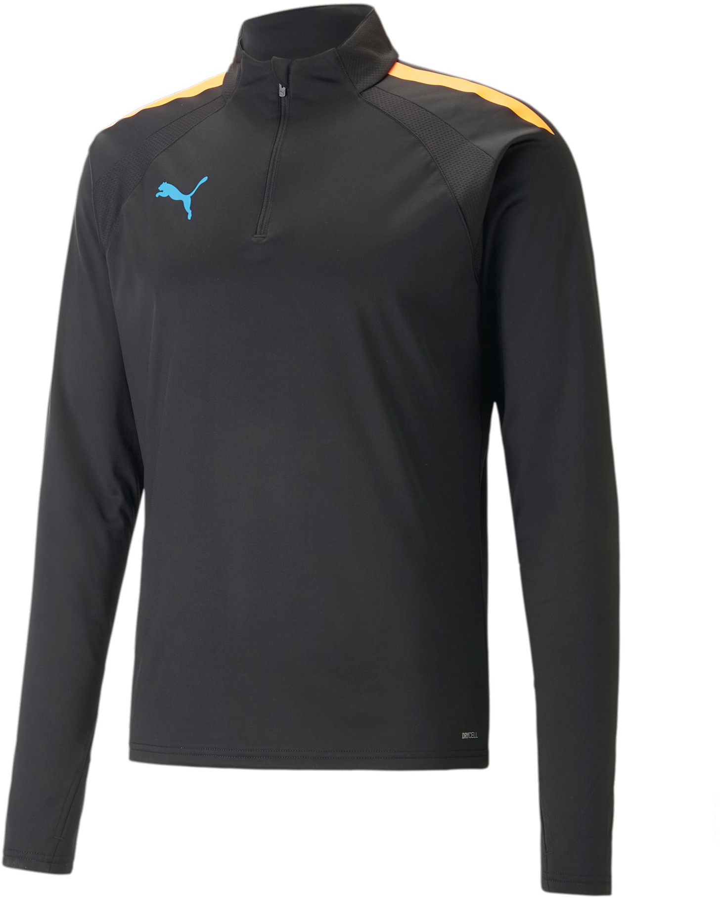 Tričko Puma Puma teamLIGA 1/4 Zip Top Čierna | 657236-50, 0