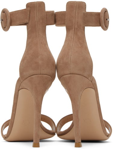 Tenisky a topánky Gianvito Rossi Portofino Suede Heeled Sandals Béžová | G61096.15RIC.CAM, 1