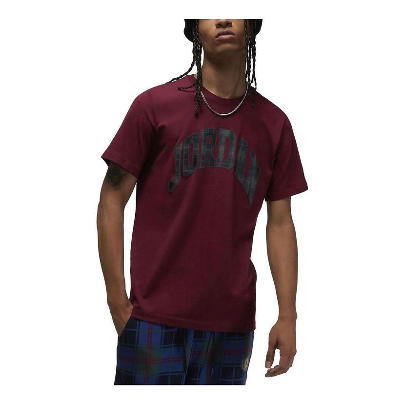 Tričko Jordan Holiday Graphic T-Shirt Vínová | DV1433-680