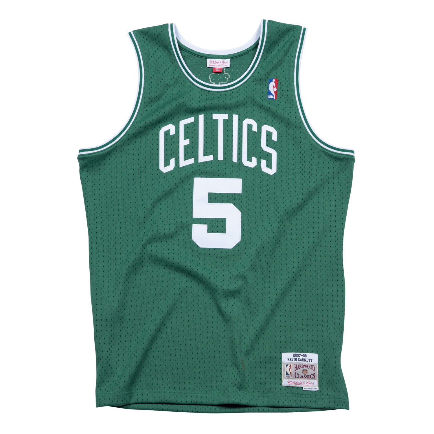 Dres Mitchell & Ness NBA Swingman Jersey Boston Celtics Kevin Garnet Zelené | SMJYGS18143-BCEKYGN07KGA, 0