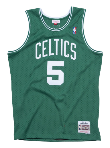 Dres Mitchell & Ness NBA Swingman Jersey Boston Celtics Kevin Garnet Zelené | SMJYGS18143-BCEKYGN07KGA