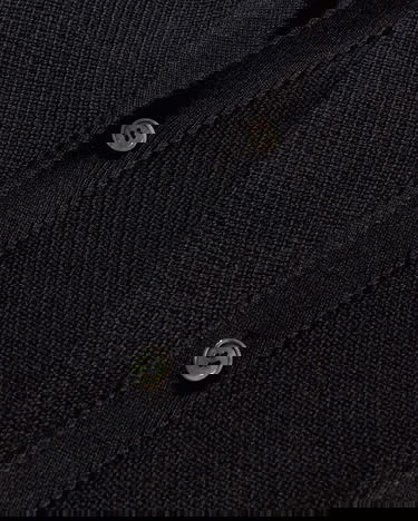 Sveter Comme des Garçons Double Layered Wool Cardigan Čierna | PP-N007-W25 1, 4