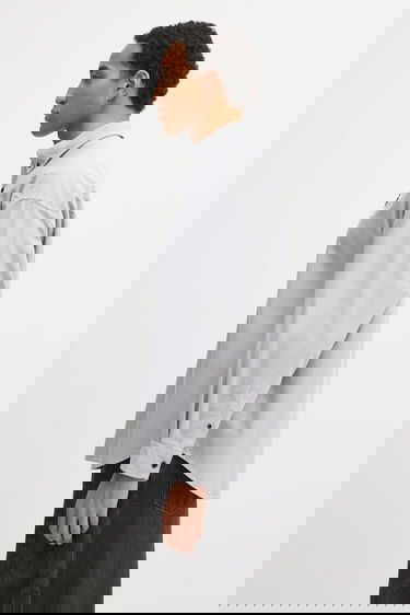 Košeľa AAPE by A Bathing Ape AAPE Now Relaxed Fit Button-Down Shirt Šedá | AAPSTM8540XXP, 1