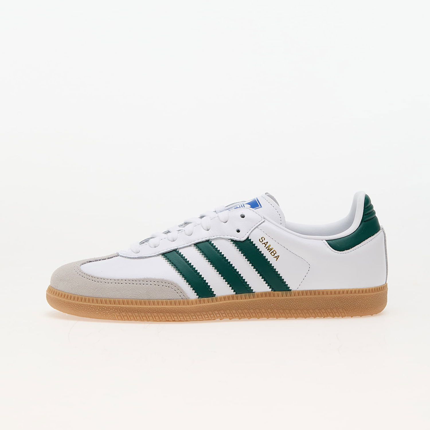 Tenisky a topánky adidas Originals adidas Samba Og Ftw White/ Collegiate Green/ Gum Biela | IE3437, 0
