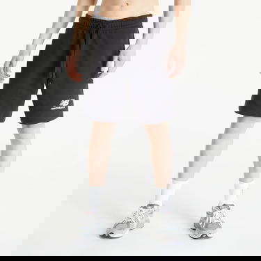 Šortky New Balance Essentials Stacked Logo French Terry Short Čierna | MS31540BK, 0