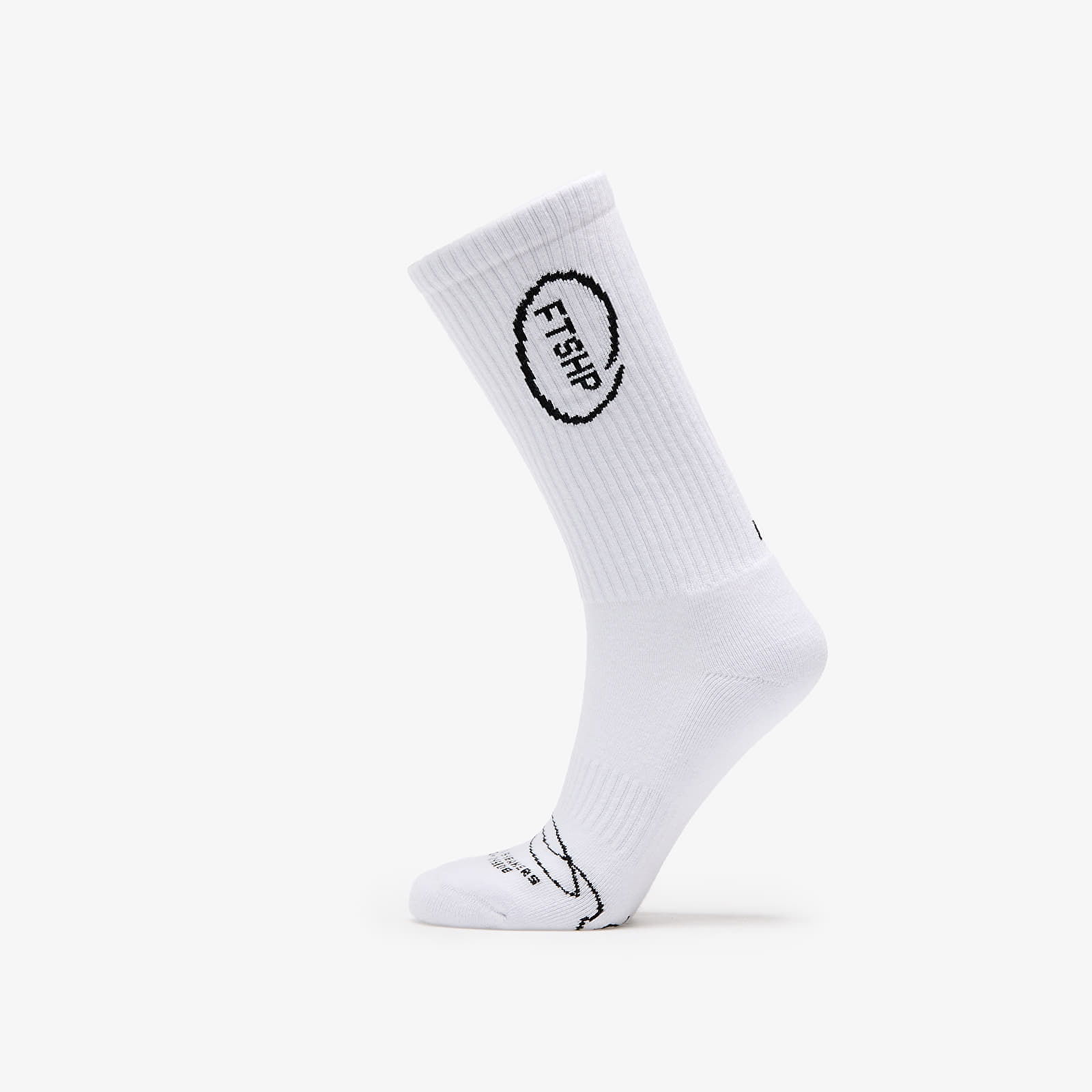 High Crew Socks 3-Pack White