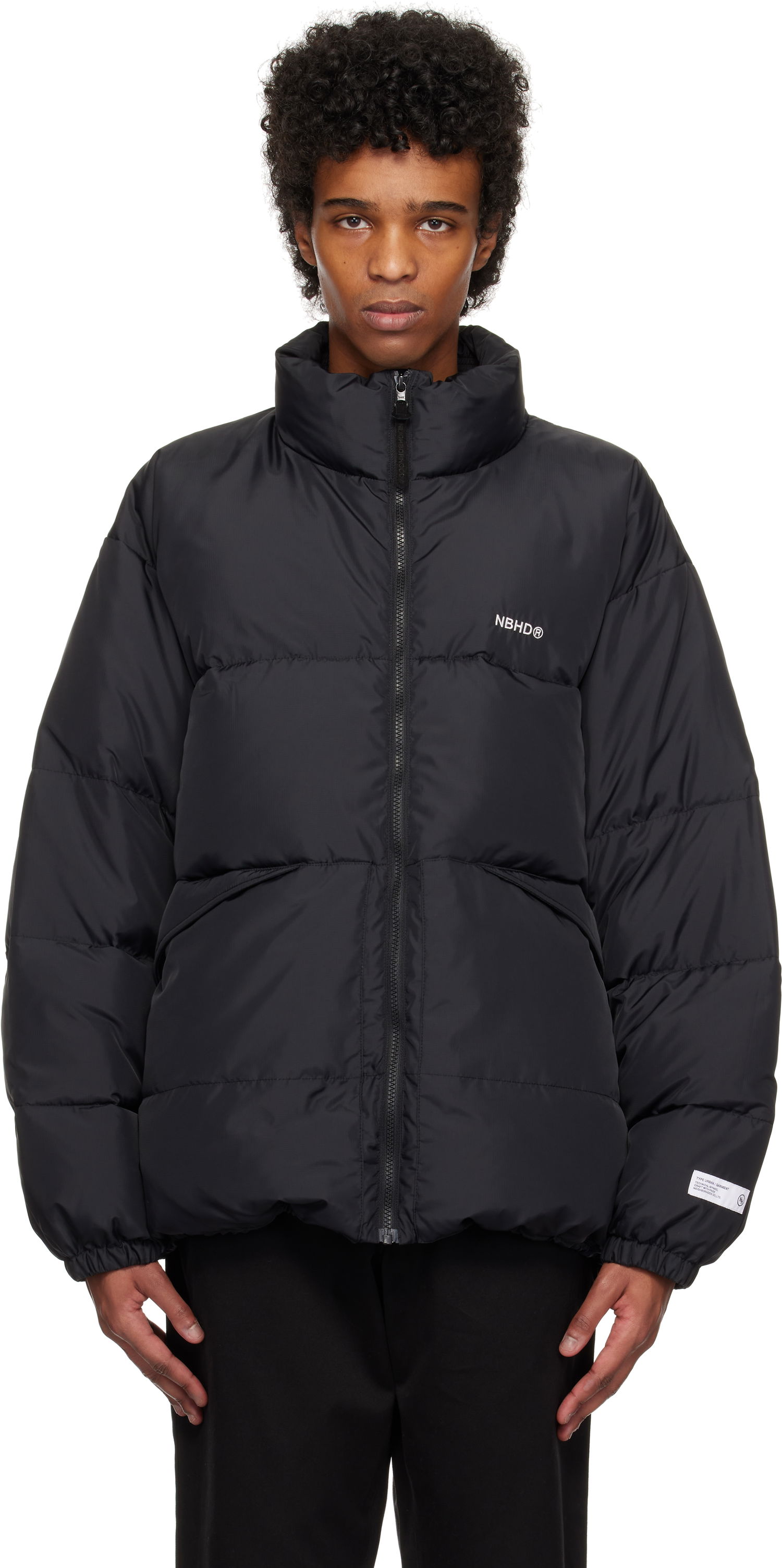 Prešívaná bunda Neighborhood Classic Down Jacket Čierna | 242TSNH-JKM05, 0