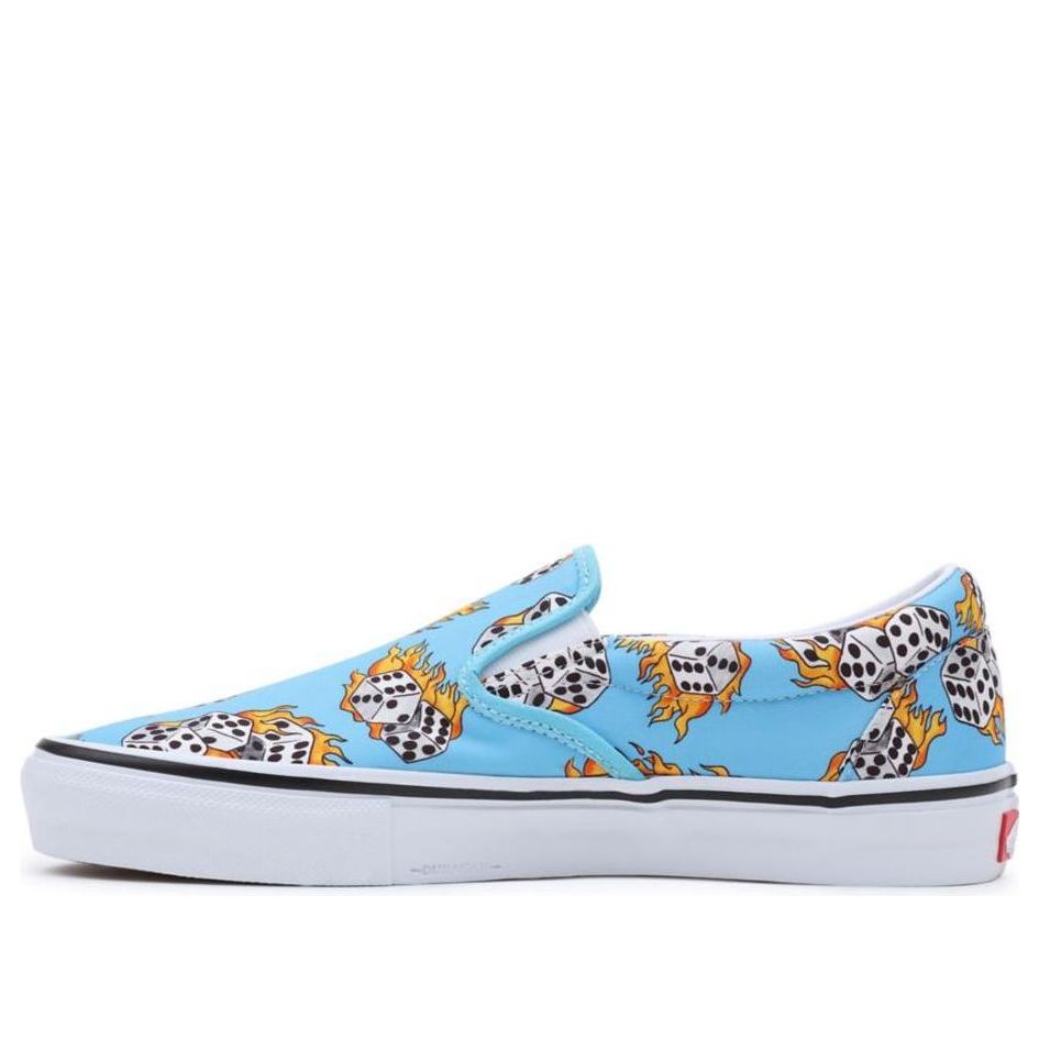 Tenisky a topánky Vans Skate 'Flame Dice' Modrá | VN0A5FCABM6, 0