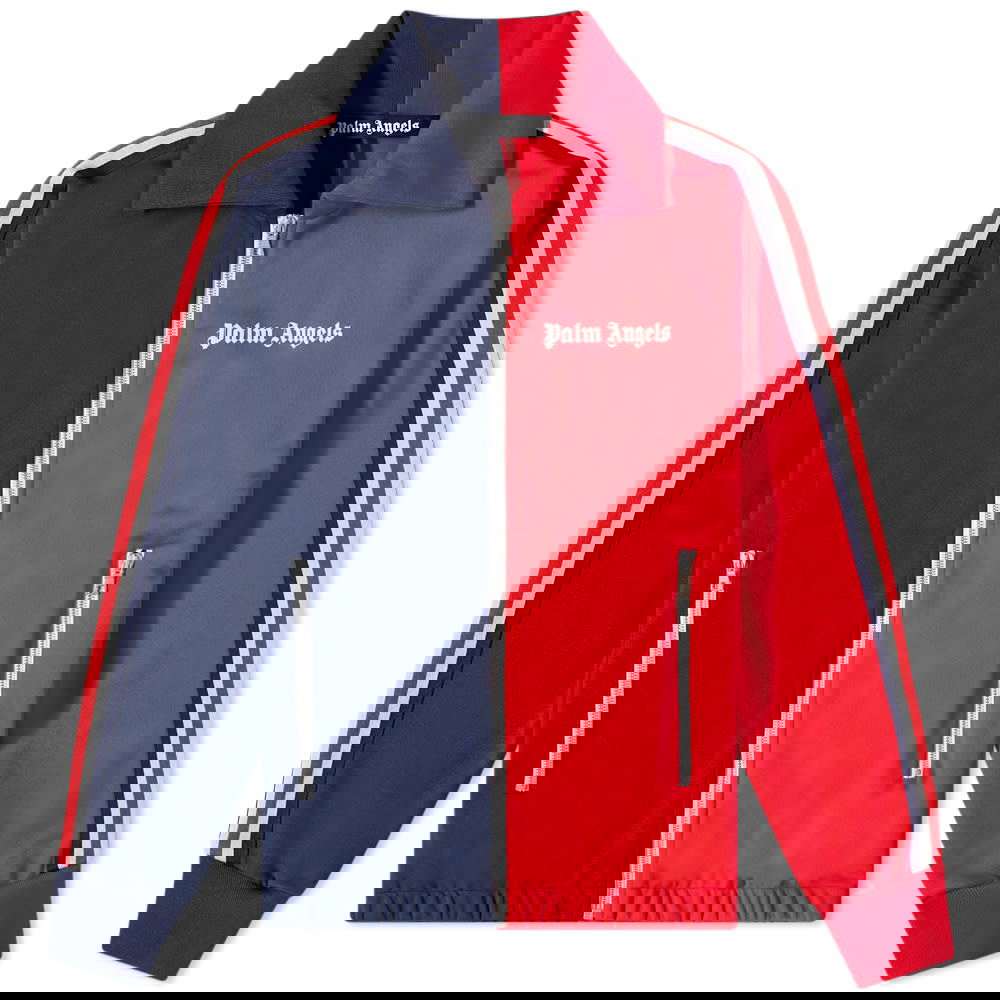 Bunda Palm Angels 2-Tone Track Jacket Navy | PMBD036S22FAB0022503, 0