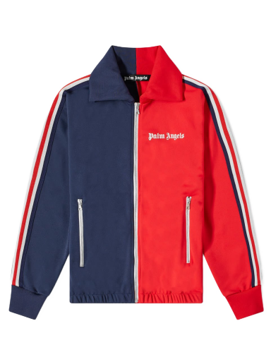 Bunda Palm Angels 2-Tone Track Jacket Navy | PMBD036S22FAB0022503