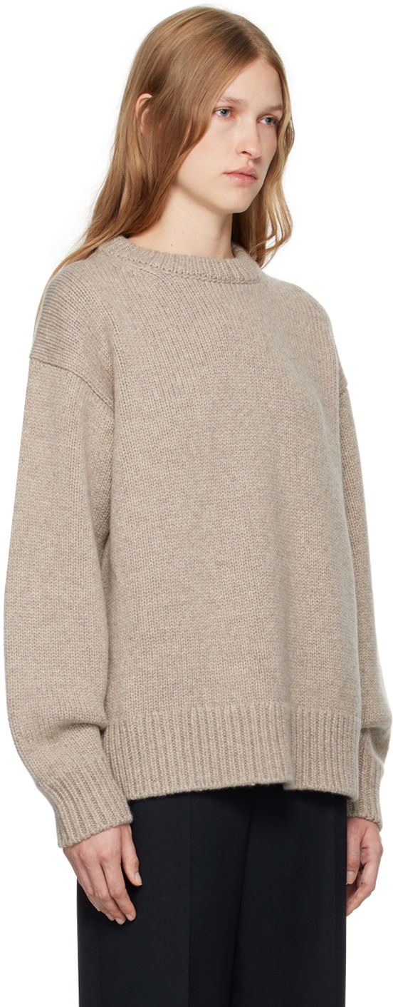Sveter The Row The Row Himus Knit Sweater Béžová | 8287-Y120, 1
