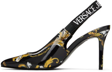 Tenisky a topánky Versace Versace Jeans Couture Chain Couture Scarlett Slingback Heels Čierna | E78VA3S52_EZS366, 2