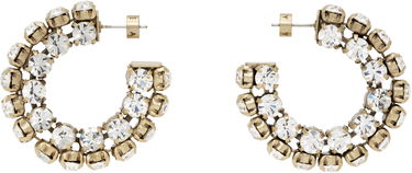 Náušnice Area AREA Small Crystal Hoop Earrings Metalická | 0000JW0015OT02, 0