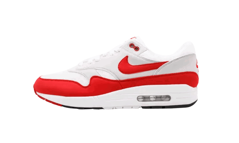 Tenisky a topánky Nike Air Max 1 Anniversary Red (2017/2018 Restock Pair) Červená | 908375-103