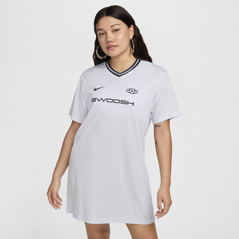 Šaty Nike Sportswear Dress Biela | HQ0984-085