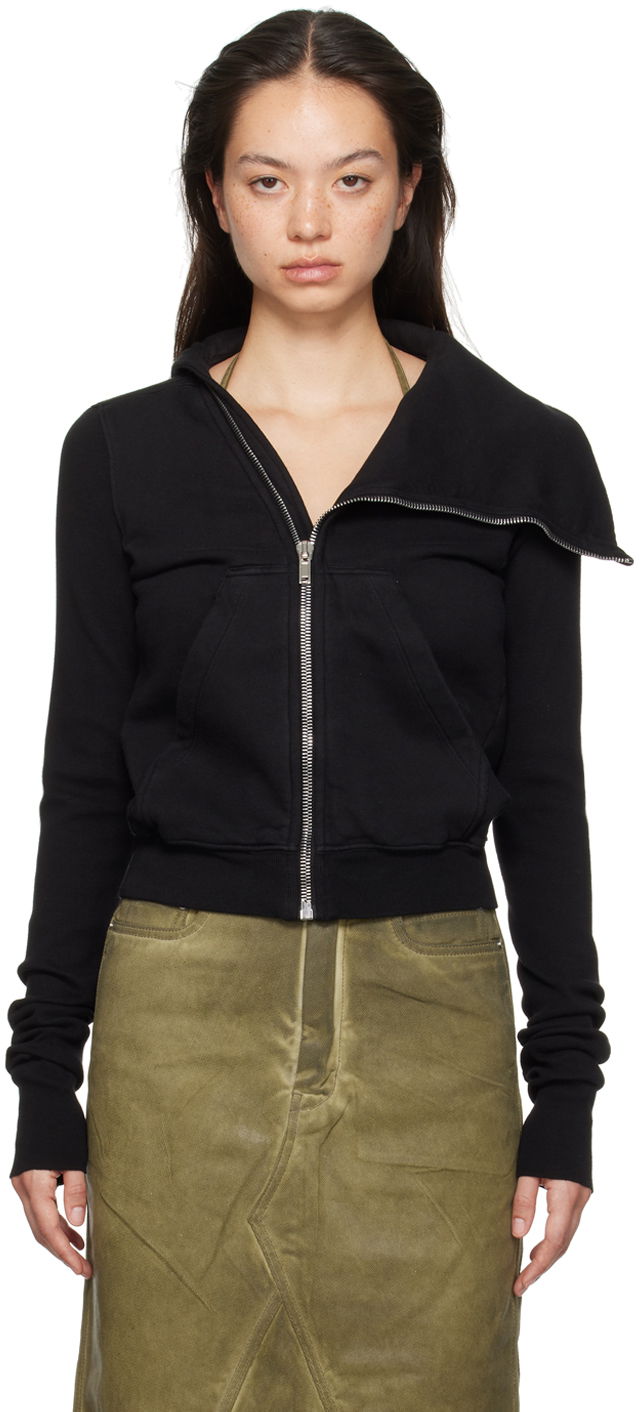 Mikina Rick Owens Mountain Sweatshirt Čierna | DS02D2239 F, 0