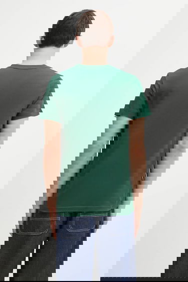 Tričko Lacoste Graphic Print T-Shirt Zelené | TH1044, 2