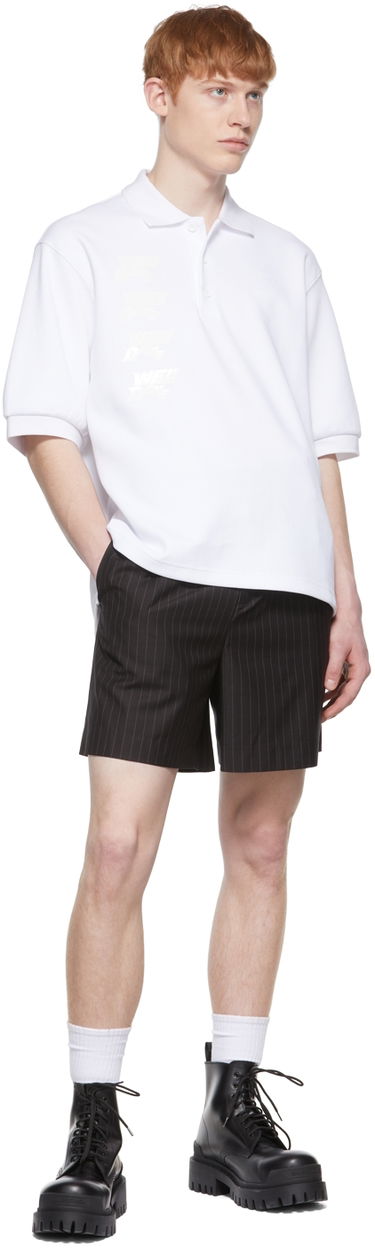 Polo tričko We11done We11done Cotton Polo Shirt Biela | WD-TT1-22-537-U-WH, 3