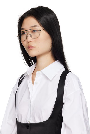 Slnečné okuliare Givenchy Metal Navigator Frame Eyeglasses Metalická | GV50038U 192337139178, 3