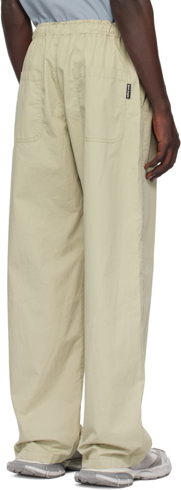 Cargo nohavice Palm Angels Loose-Fit Cargo Pants With Logo Waistband Béžová | PMCA117S25FAB0026156, 2