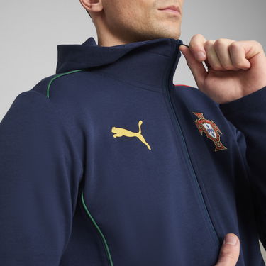 Mikina Puma Portugal Casuals Men's Full-Zip Hoodie Navy | 779554_17, 1