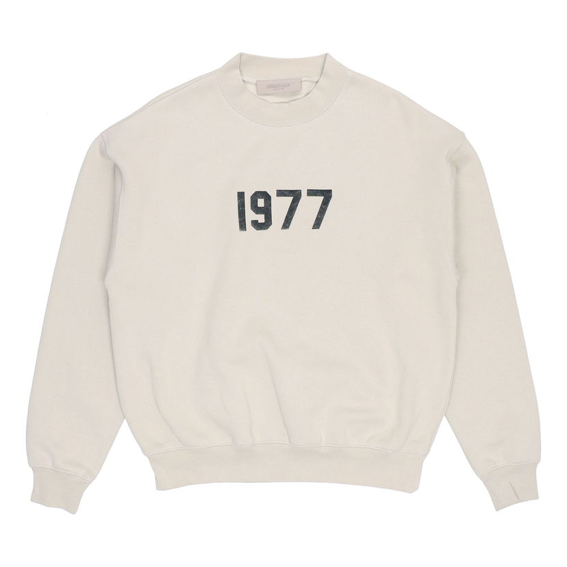 Sveter Fear of God Essentials SS22 Crew Neck Sweatshirt Béžová | FOG-SS22-214