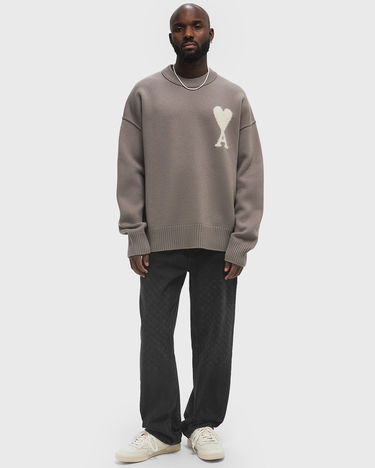Sveter AMI AMI Paris ADC Boxy Sweater XL Šedá | UKS090.KN0090-0957, 1