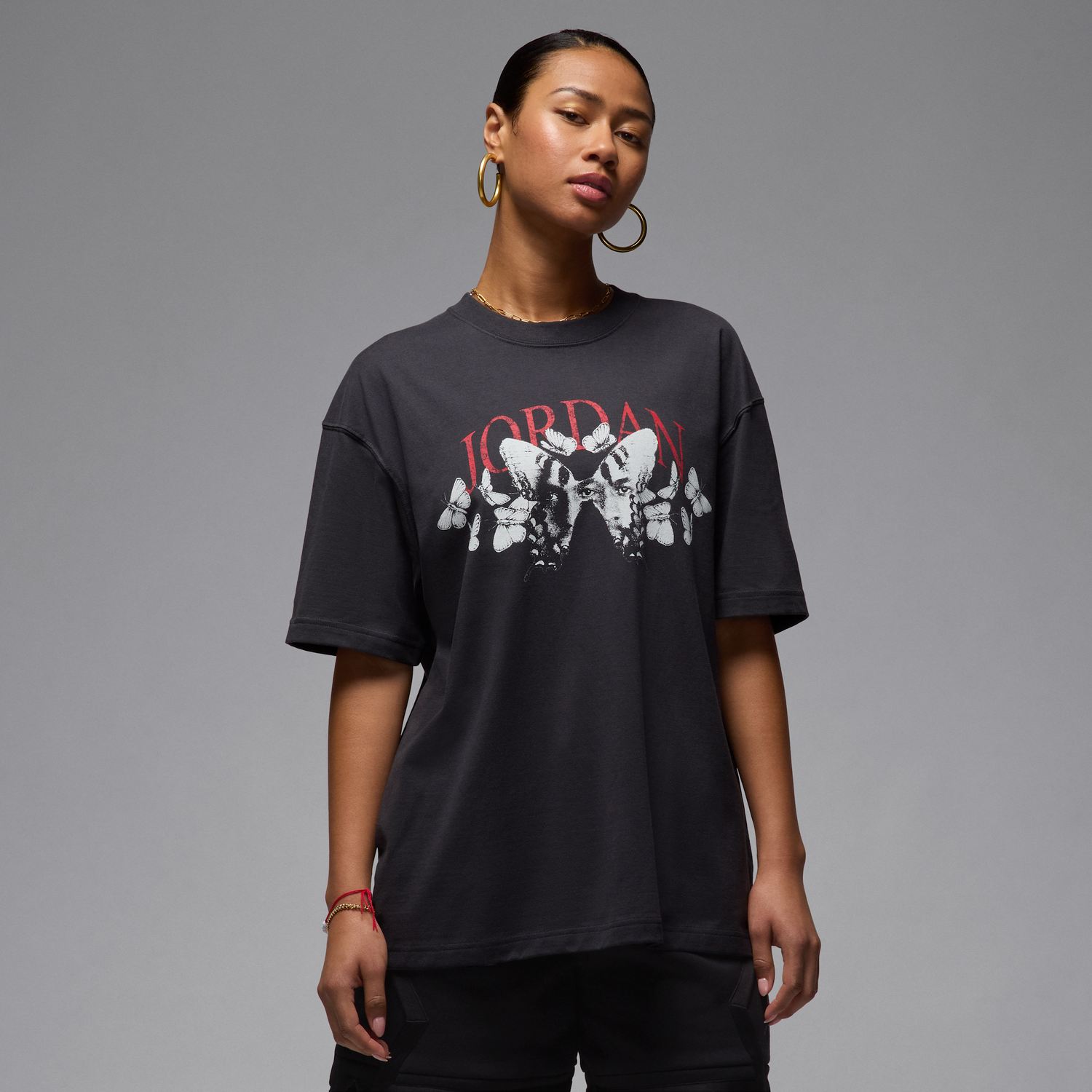 Tričko Jordan Jordan Graphic T-Shirt (Plus Size) Čierna | IB7031-045, 0