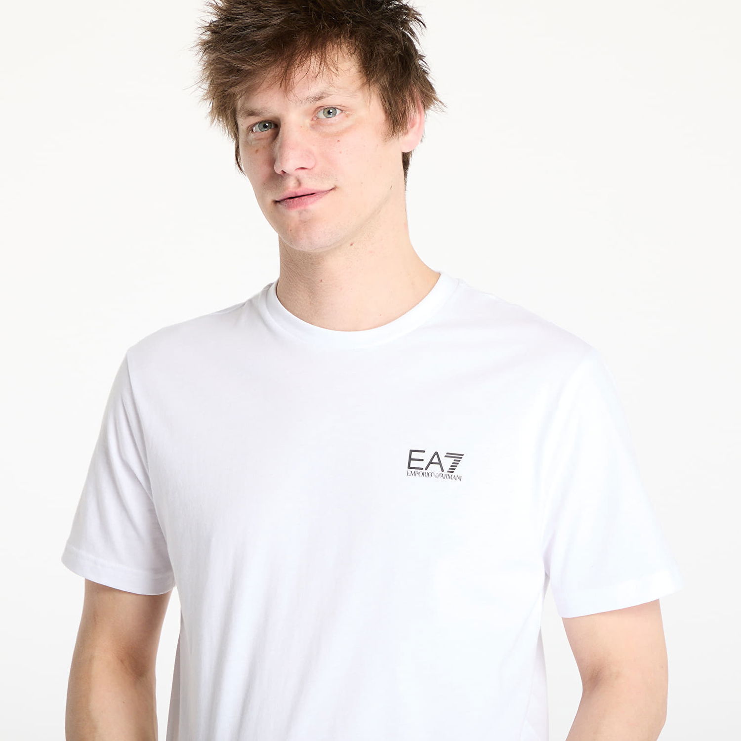 Tričko Emporio Armani EA7 Emporio Armani Train Logo Series T-Shirt Biela | 7M000567AF10375M0003, 1