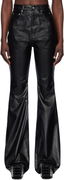 Rick Owens Hollywood Bolan Bootcut Coated Jeans