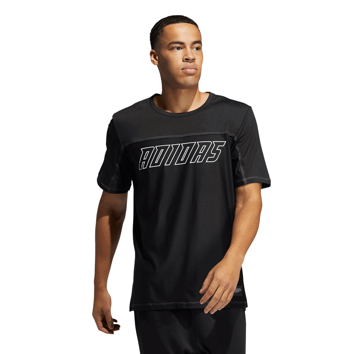 Tričko adidas Originals Football Hype T-Shirt Čierna | GN5658, 0