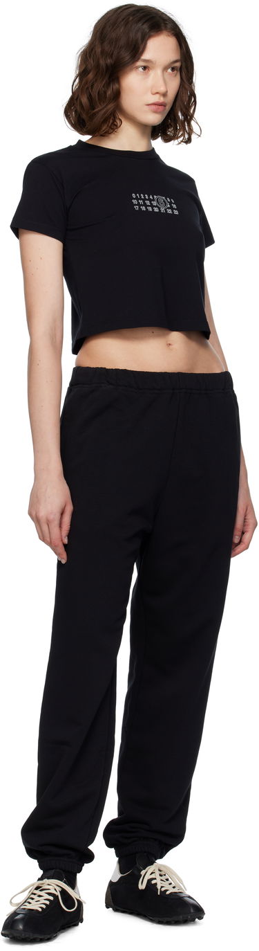 Crop Top Maison Margiela MM6 Maison Margiela Cropped T-Shirt Čierna | S52GC0352 S24312, 3