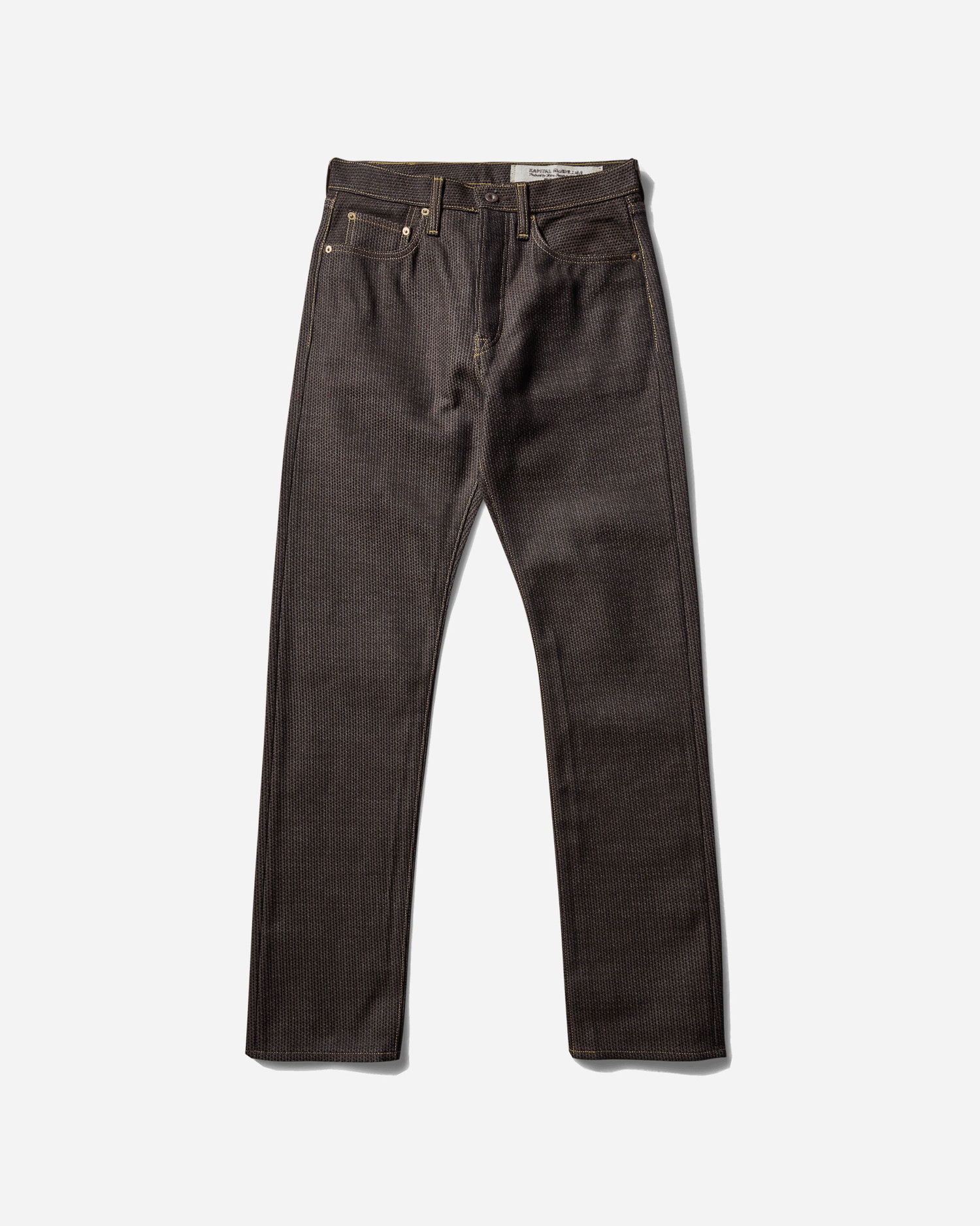 Džínsy KAPITAL Century Denim 5P Monkey Cisco Pants Čierna | KAP-301A N5S, 0