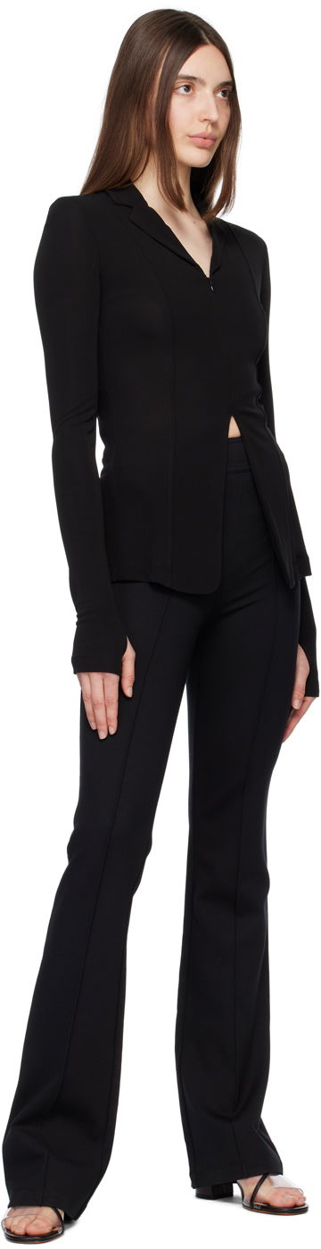 Košeľa Helmut Lang Helmut Lang Women's Blazer Shirt Čierna | M10HW507, 3