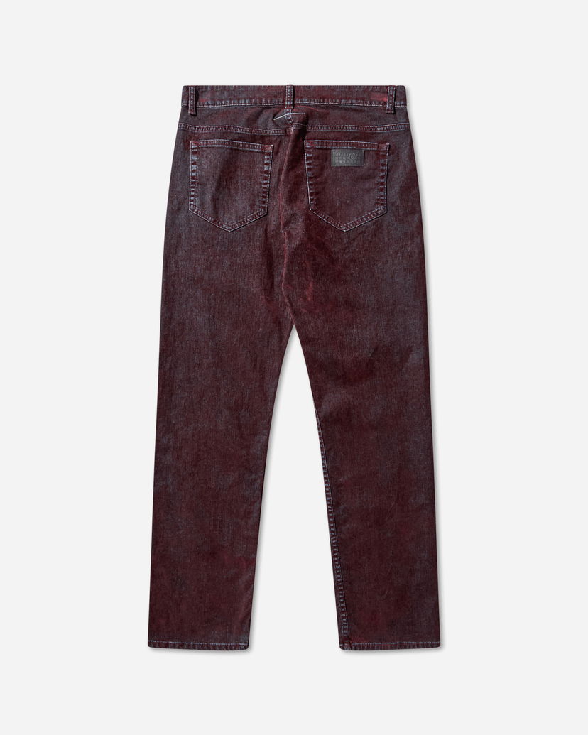 Džínsy Maison Margiela Straight-Leg Jeans Vínová | SH2LA0037 227