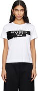 Givenchy Tape Print Crewneck T-shirt