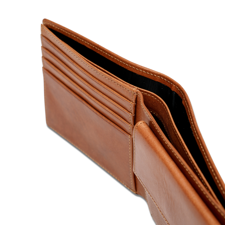 Peňaženka Vasky Brown Leather Wallet Hnedá | A-0037-002, 1