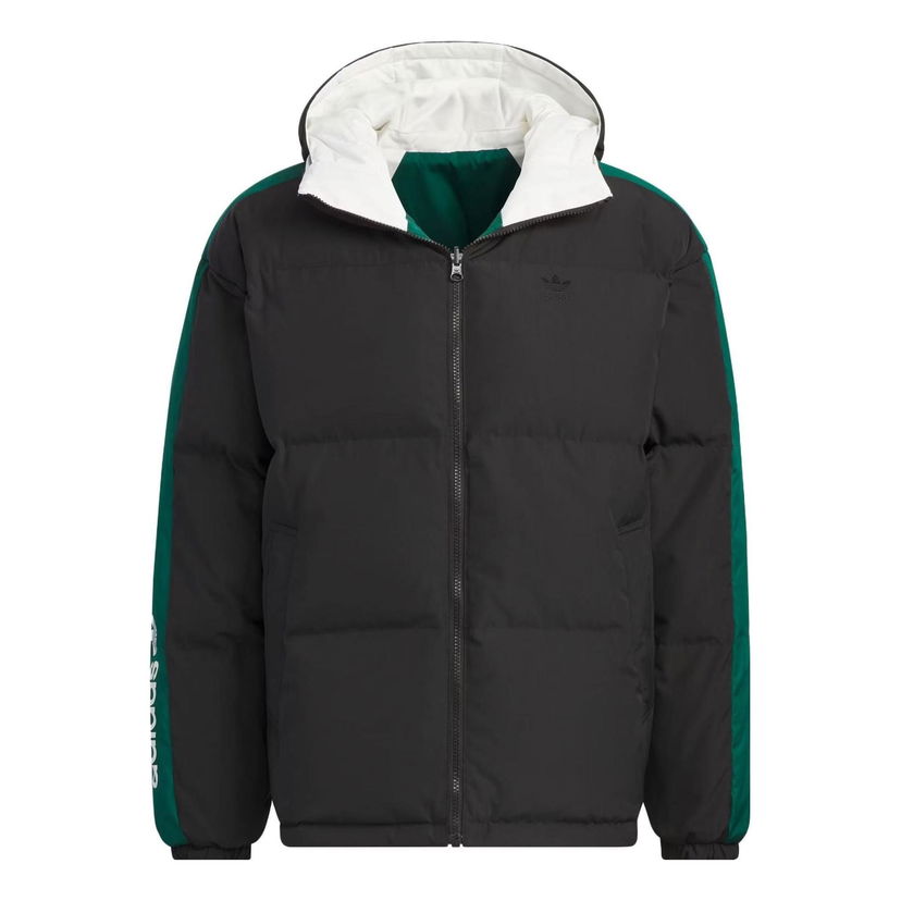 Prešívaná bunda adidas Originals Originals Reversible Down Jacket Čierna | IU4827