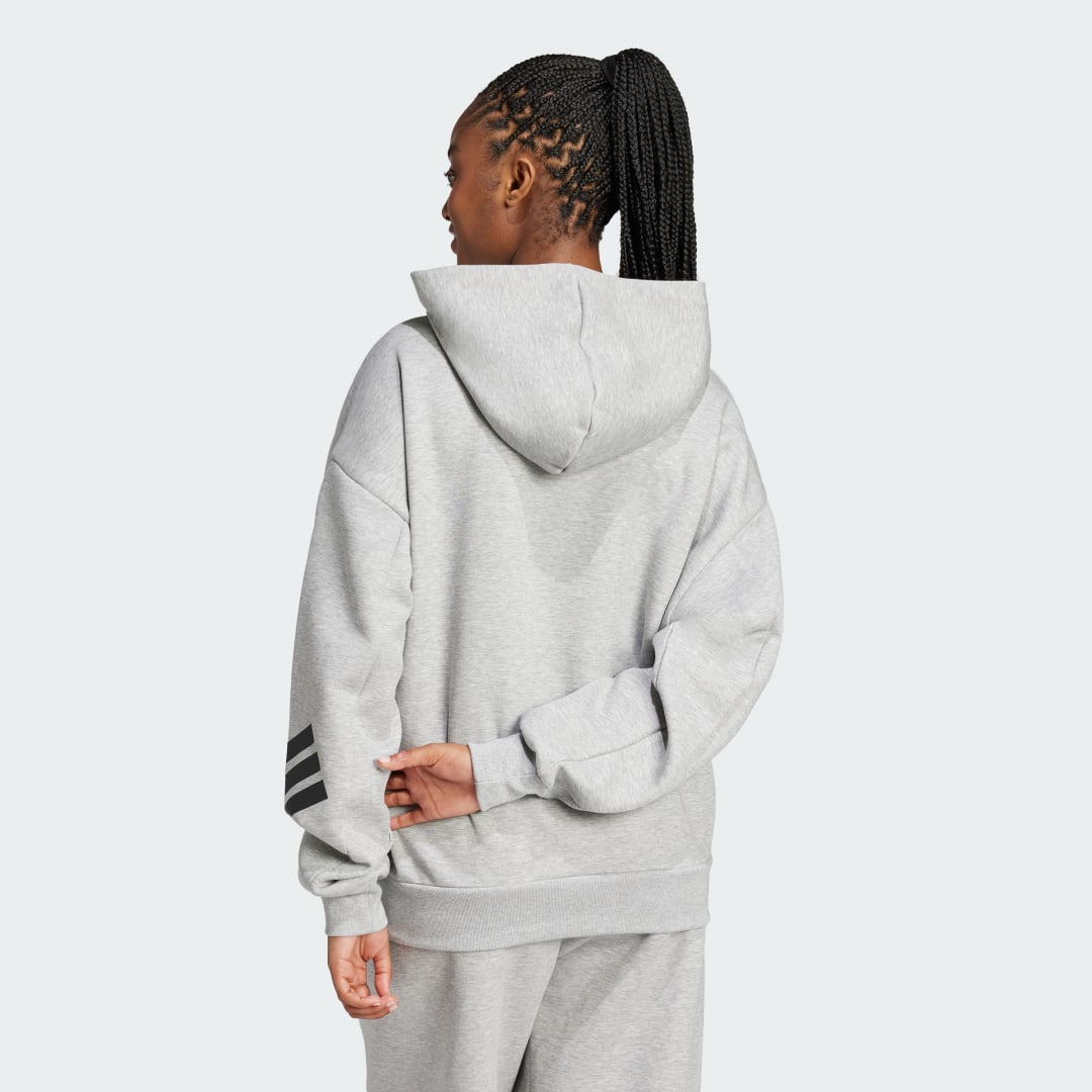 3-Stripes Hoodie with Drawstring