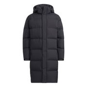 Puffy Long Hooded Down Jacket