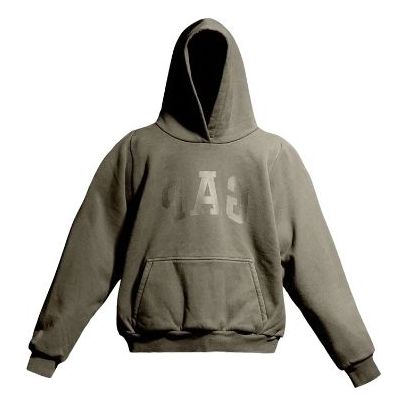 Mikina GAP Yeezy Gap Engineered By Balenciaga Shrunken Hoodie Zelené | 469177-01
