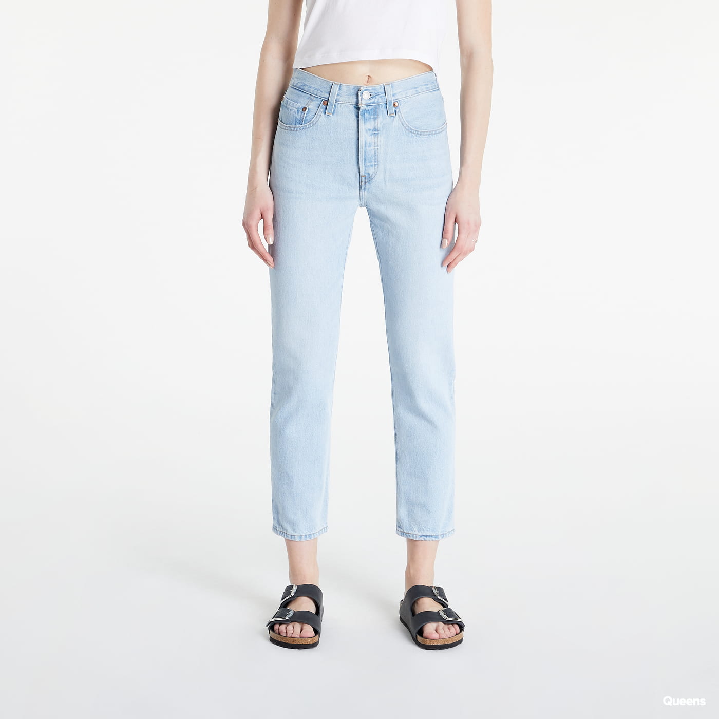 Džínsy Levi's 501 Original Cropped Modrá | 36200-0124, 0