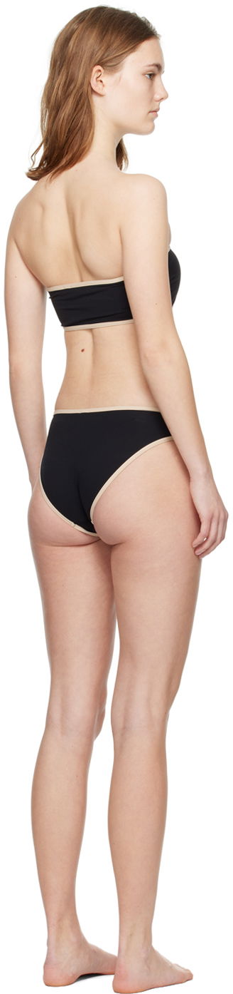 Plavky TOTEME Edge Bandeau Bikini Top Čierna | 241-WSW1041/WSW1040-FB0097, 2