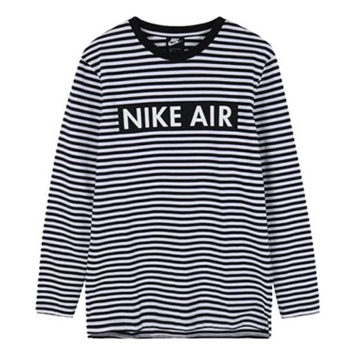 Tričko Nike Air Stripe Long Sleeve T-Shirt Čierna | 930462-101, 0