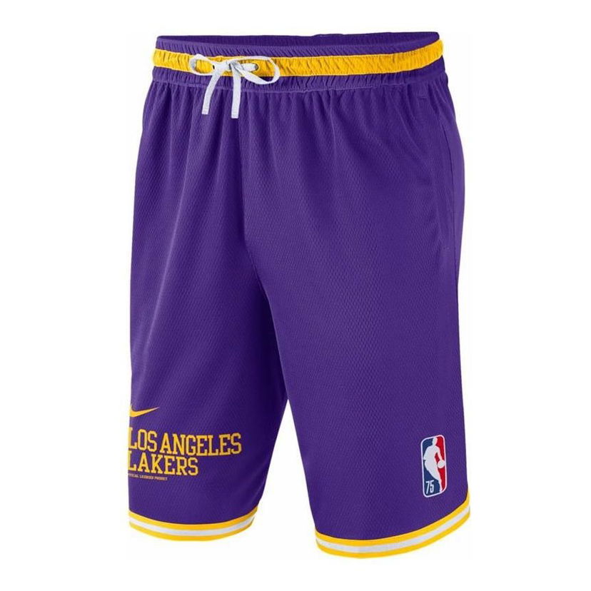 Šortky Nike Los Angeles Lakers Retro Basketball Shorts Fialová | DB1802-504