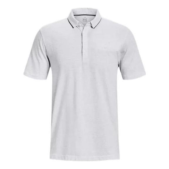 Polo tričko Under Armour Luxe Polo Shirt Biela | 1377363-100, 0