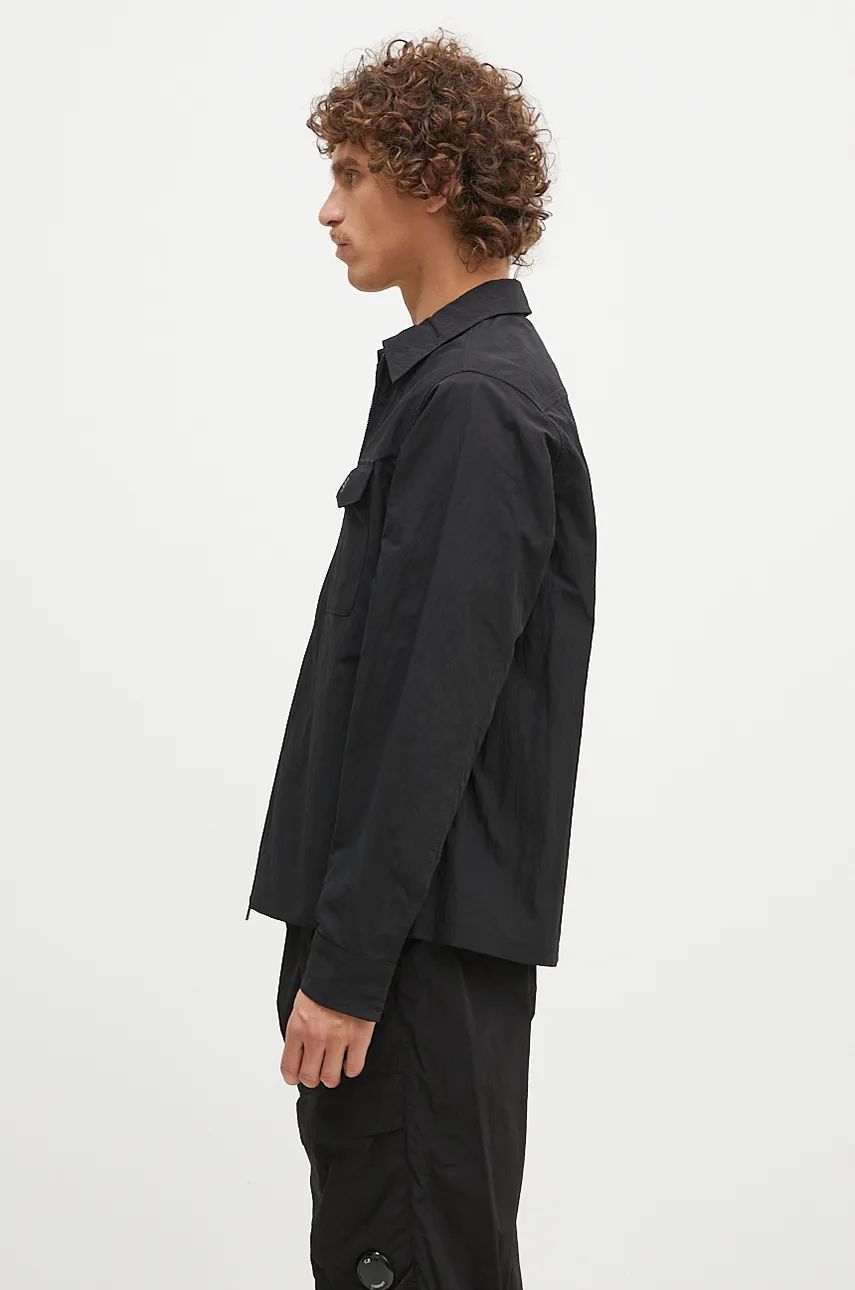 Košeľa Fred Perry Overshirt Pocket Čierna | M5684.236, 1