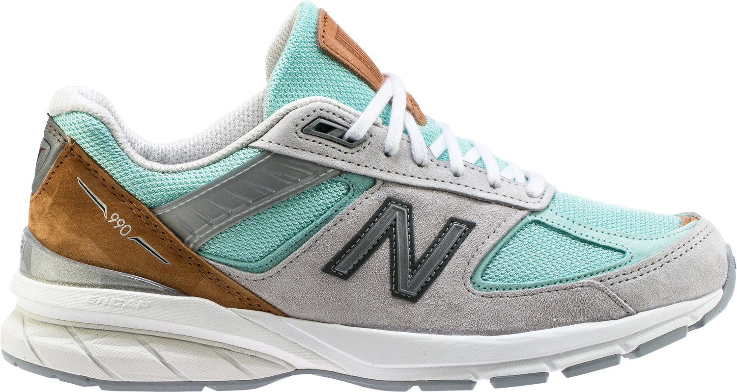 Tenisky a topánky New Balance 990v5 Kawhi Leonard White Gold Šedá | M990BB25, 0