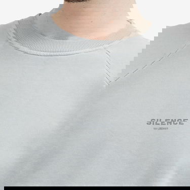 Mikina Han Kjøbenhavn Han Kjobenhavn SILENCE Crew Sweatshirt Šedá | U-134149-294, 5