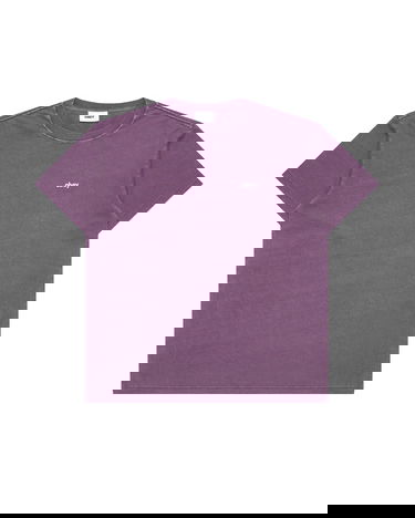 Tričko OBEY Lowercase Pigment Tee Fialová | 131080353-PLP, 0
